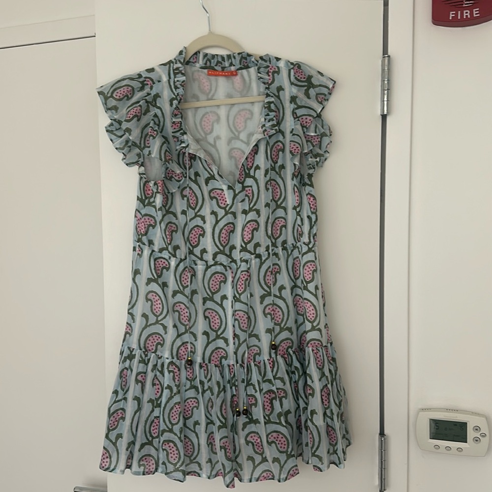Oliphant small floral dress excellent condition